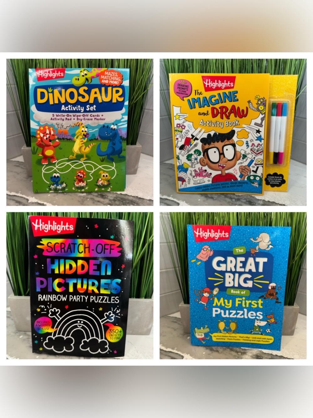 Highlights activity books